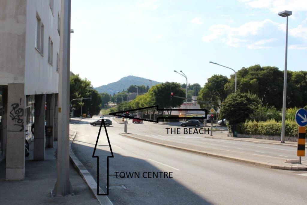 Old City/Beach 13 Minutes Away, Parking, For 4 سبليت المظهر الخارجي الصورة